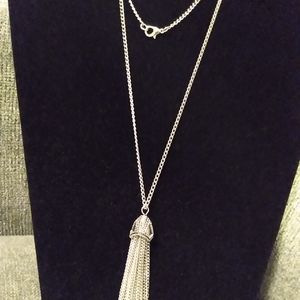 Silver necklace